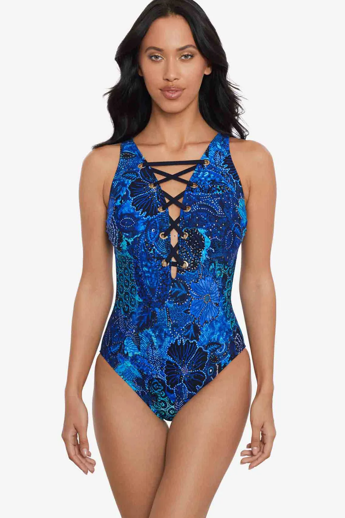 Vrouwen Miraclesuit Een Stuk|Juwelen In De Nijl Steffi Badpak Uit Een Stuk
