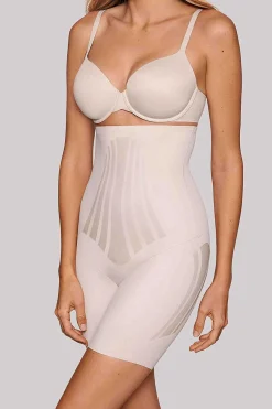 Vrouwen Miraclesuit Shapewear|Lycra Fitsense® Hoge Taille Lange Pijp Dij Slanker