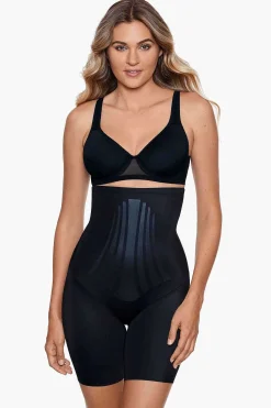 Vrouwen Miraclesuit Shapewear|Lycra Fitsense® Hoge Taille Lange Pijp Dij Slanker
