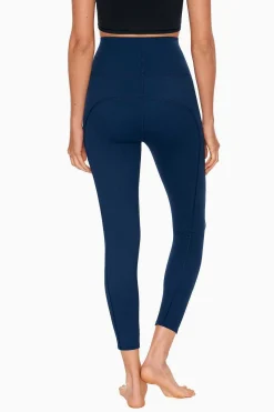 Vrouwen Miraclesuit Stevig|Miracle Jeans® Navy Stitch Tummy Control Prestatie-Legging