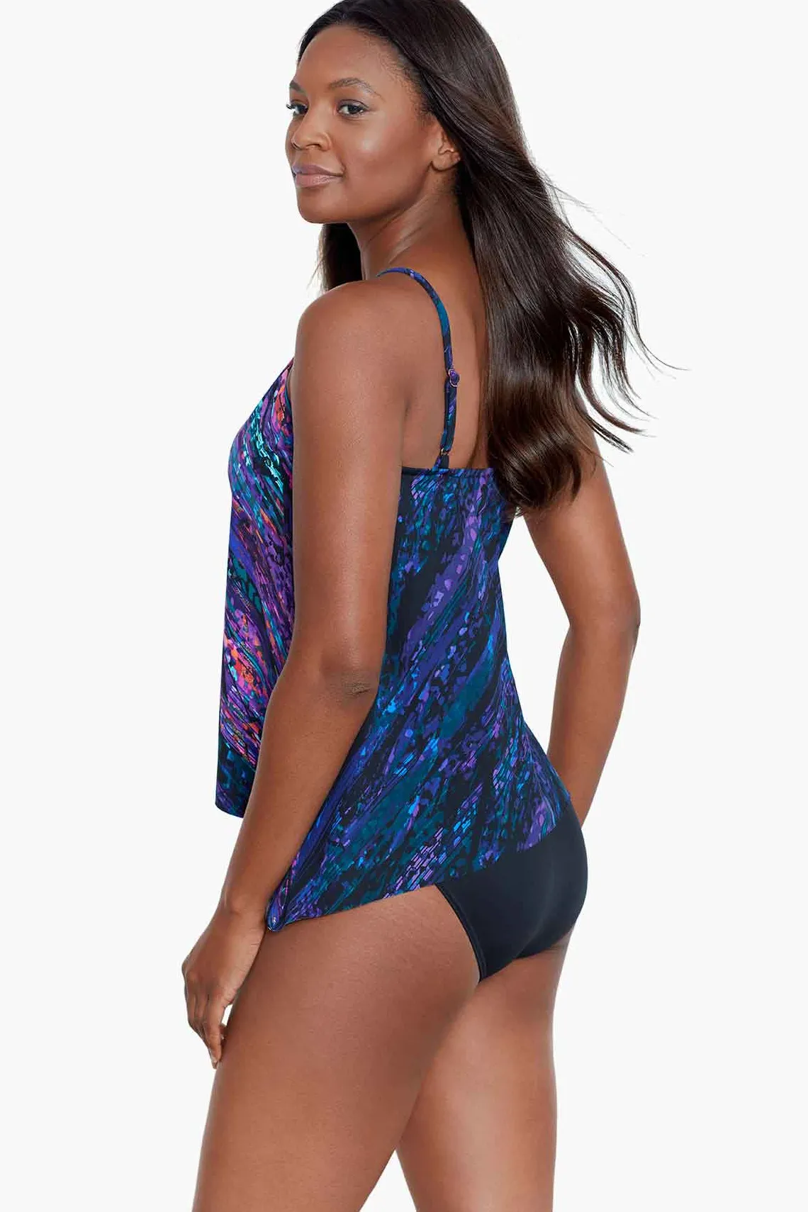 Vrouwen Miraclesuit Tankini-Topjes|Mood Ring Kijkgaatje Tankinitop