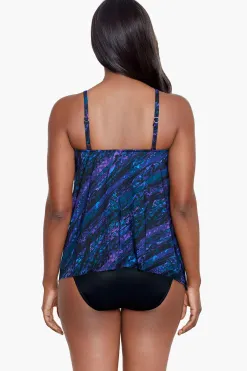 Vrouwen Miraclesuit Tankini-Topjes|Mood Ring Kijkgaatje Tankinitop