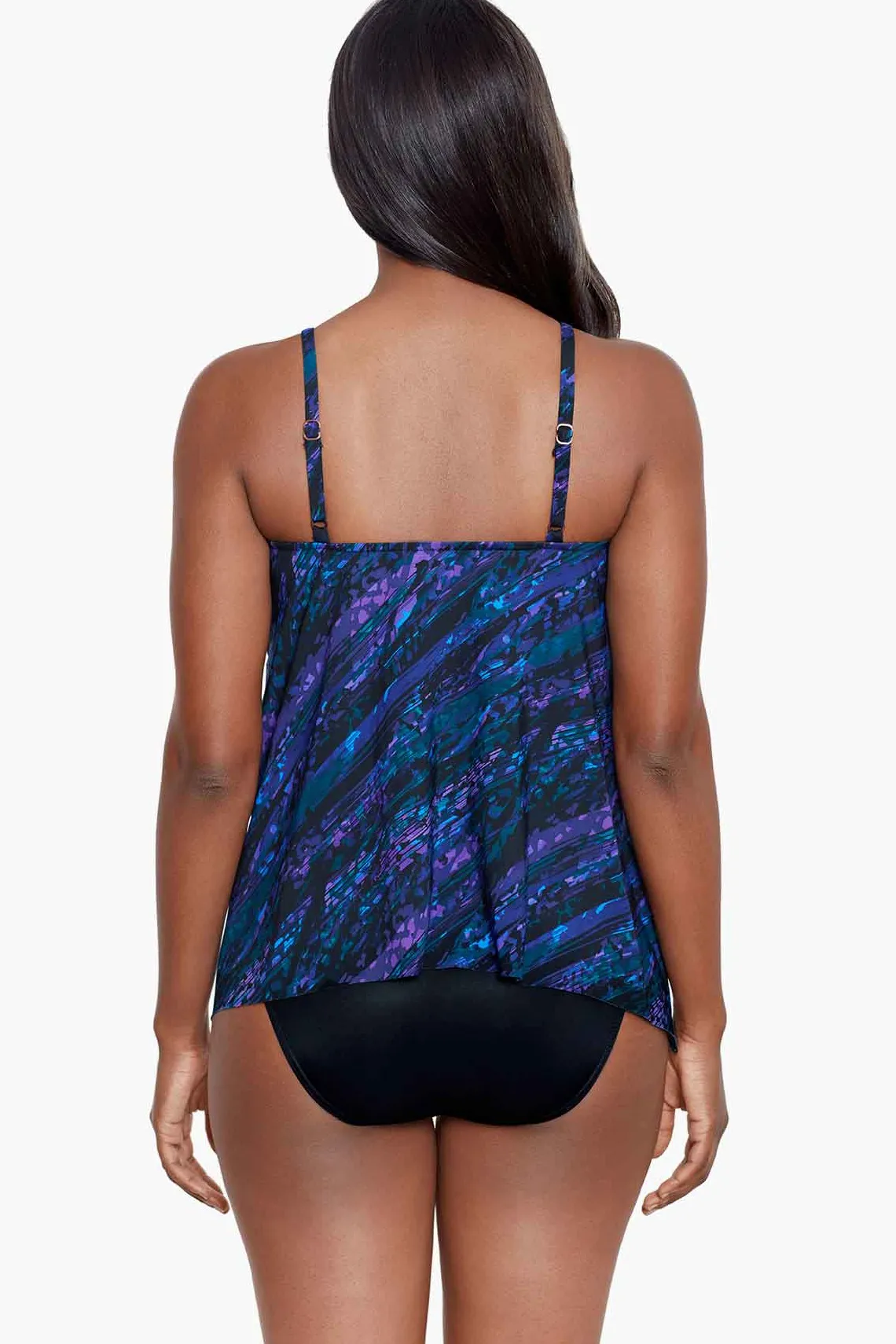 Vrouwen Miraclesuit Tankini-Topjes|Mood Ring Kijkgaatje Tankinitop