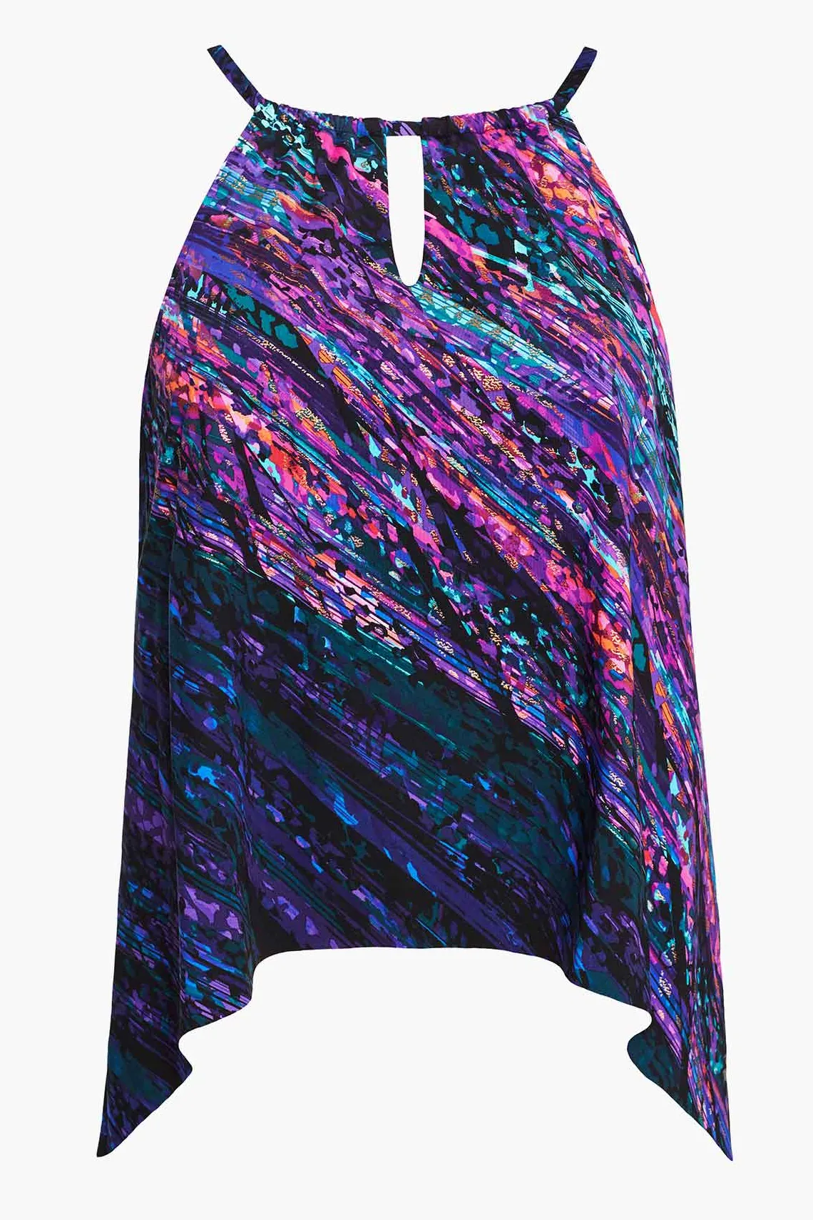 Vrouwen Miraclesuit Tankini-Topjes|Mood Ring Kijkgaatje Tankinitop