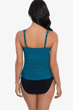 Vrouwen Miraclesuit Tankini-Topjes|Morningstar Dani Tankinitop Met Ruches