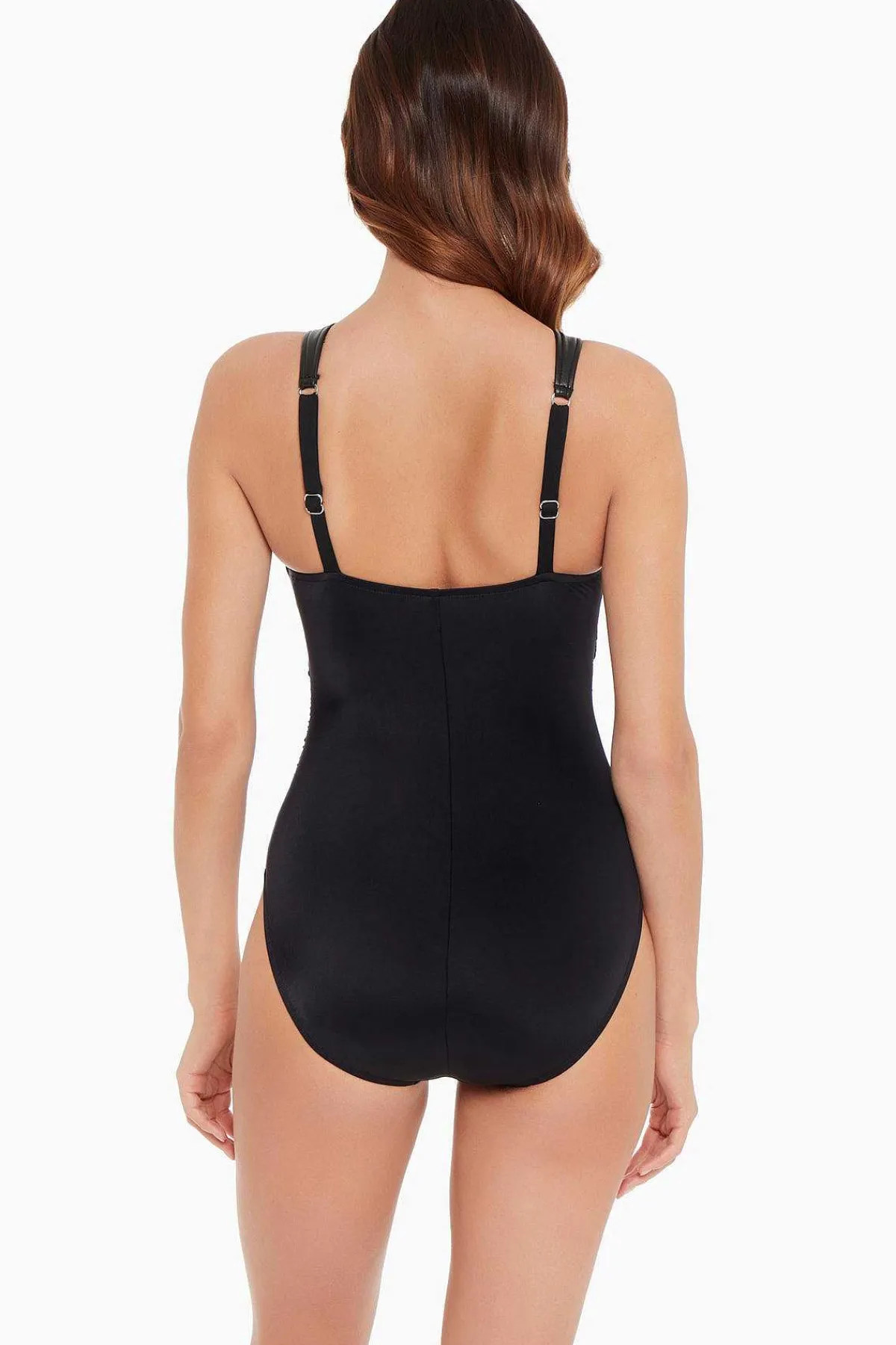 Vrouwen Miraclesuit Een Stuk|Moto Chic Daryl Zwempak Uit Een Stuk