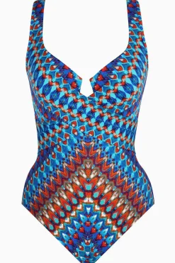 Vrouwen Miraclesuit Een Stuk|Nepalees Criss Cross Escape Zwempak Uit Een Stuk
