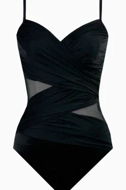 Vrouwen Miraclesuit Een Stuk|Network Mystify Eendelig Badpak Dd-Cup