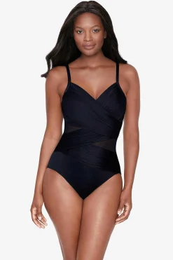 Vrouwen Miraclesuit Een Stuk|Network Mystify Eendelig Badpak Dd-Cup