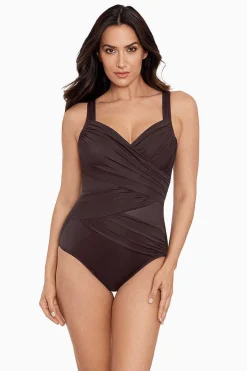 Vrouwen Miraclesuit Een Stuk|Nieuw Sensations Madero Eendelig Badpak Dd-Cup