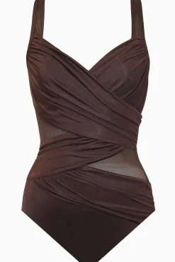 Vrouwen Miraclesuit Een Stuk|Nieuw Sensations Madero Eendelig Badpak Dd-Cup