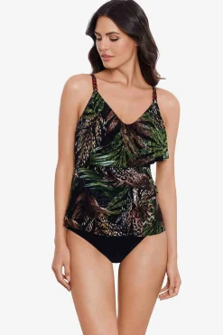 Vrouwen Miraclesuit Tankini-Topjes|Nighthawk Clo-Tankinitop