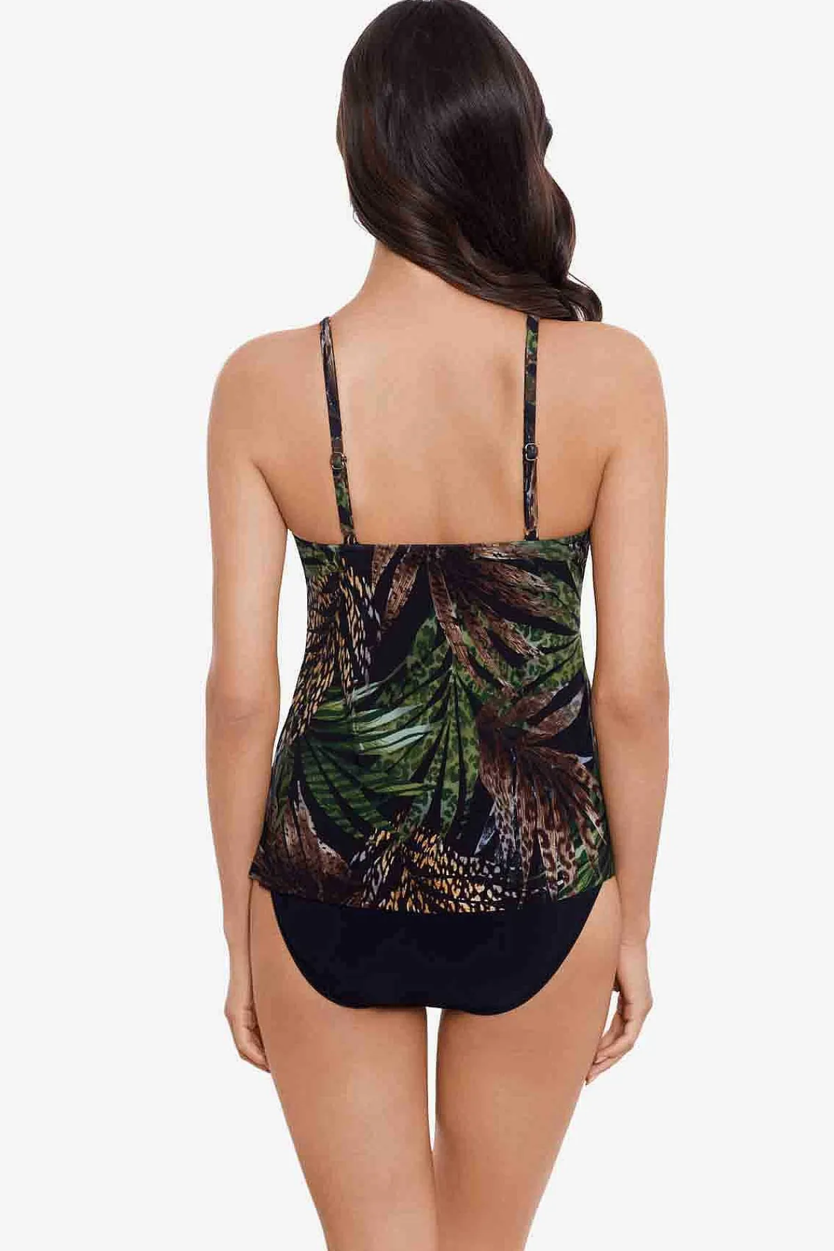 Vrouwen Miraclesuit Tankini-Topjes|Nighthawk Clo-Tankinitop