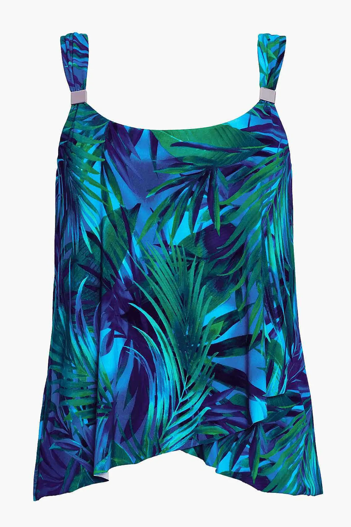 Vrouwen Miraclesuit Tankini-Topjes|Palm Reeder Dazzle Tankinitop
