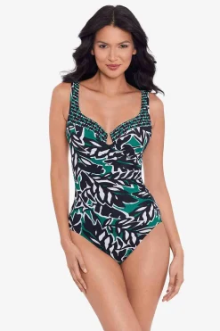 Vrouwen Miraclesuit Een Stuk|Palma Verde Escape Zwempak Uit Een Stuk