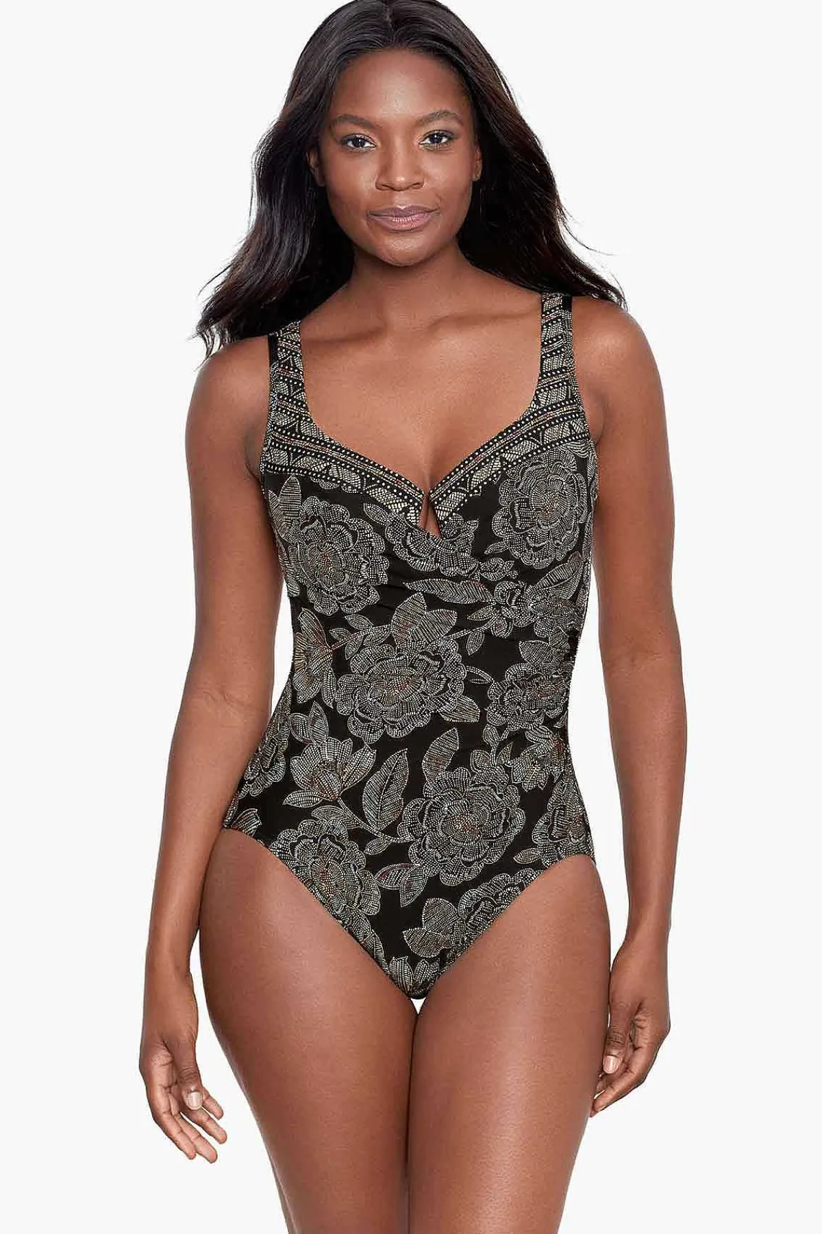 Vrouwen Miraclesuit Een Stuk|Petal Pusher Escape Zwempak Uit Een Stuk