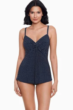 Vrouwen Miraclesuit Tankini-Topjes|Pin Point Liefdesknoop Tankinitop