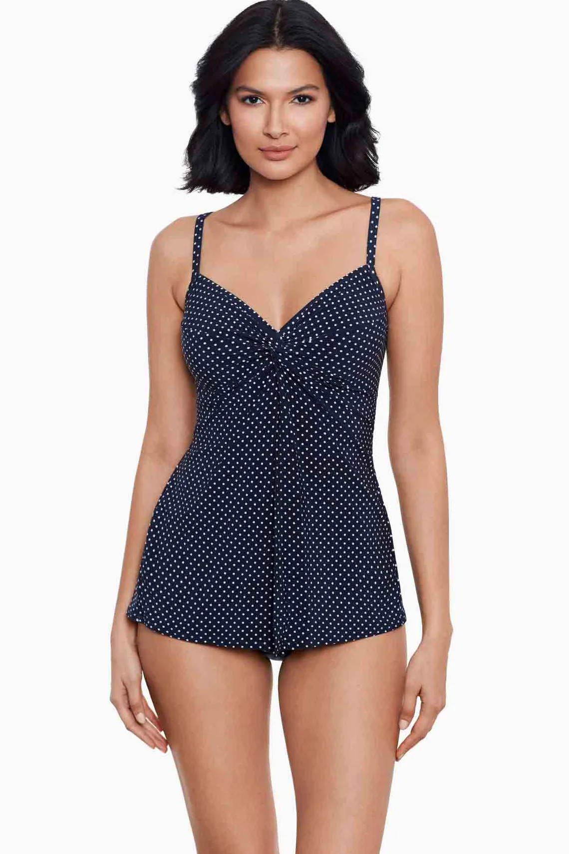 Vrouwen Miraclesuit Tankini-Topjes|Pin Point Liefdesknoop Tankinitop