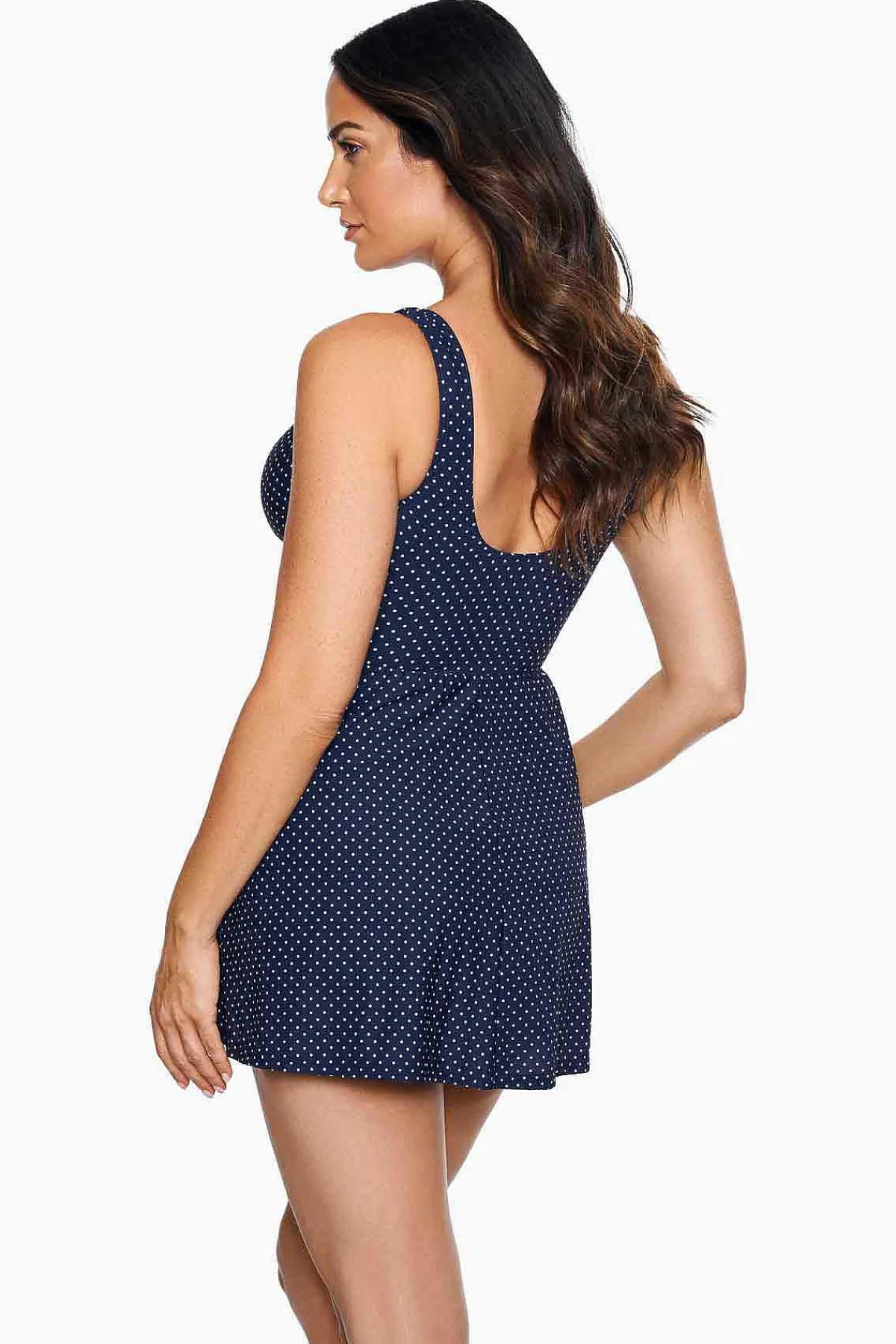 Vrouwen Miraclesuit Een Stuk|Pin Point Marais Zwemjurk Uit Een Stuk