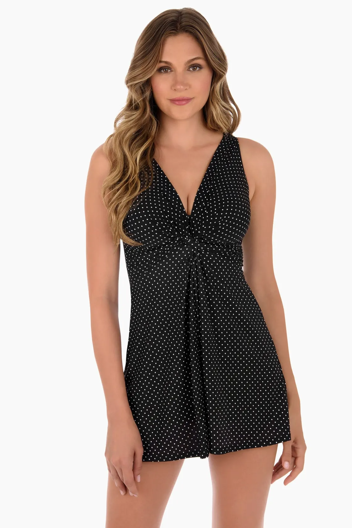 Vrouwen Miraclesuit Zwemjurk|Pin Point Marais Zwemjurk Uit Een Stuk Dd-Cup