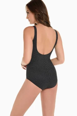 Vrouwen Miraclesuit Een Stuk|Pin Point Oceanus Eendelig Badpak Dd-Cup