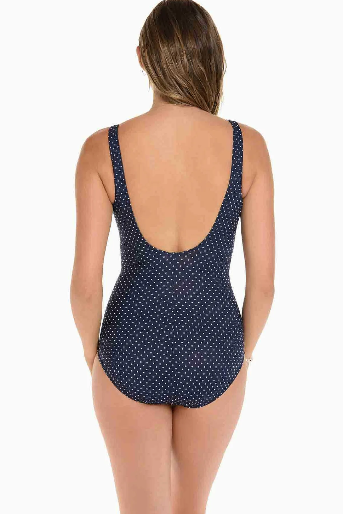 Vrouwen Miraclesuit Een Stuk|Pin Point Oceanus Zwempak Uit Een Stuk