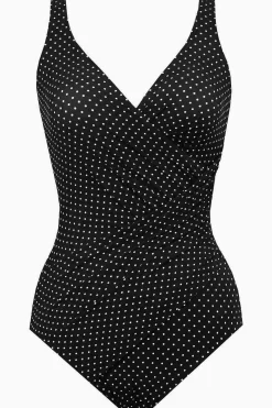 Vrouwen Miraclesuit Een Stuk|Pin Point Oceanus Zwempak Uit Een Stuk