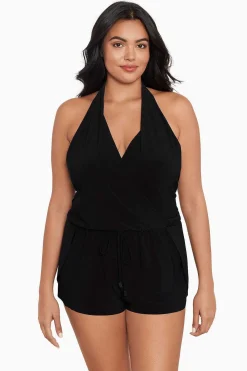 Vrouwen Miraclesuit Rompertje|Plus Size Bianca Eendelig Romperbadpak