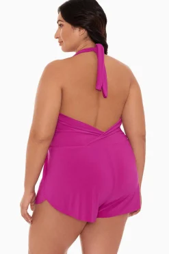 Vrouwen Miraclesuit Rompertje|Plus Size Bianca Eendelig Romperbadpak