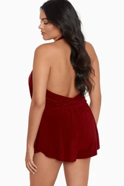 Vrouwen Miraclesuit Rompertje|Plus Size Bianca Eendelig Romperbadpak