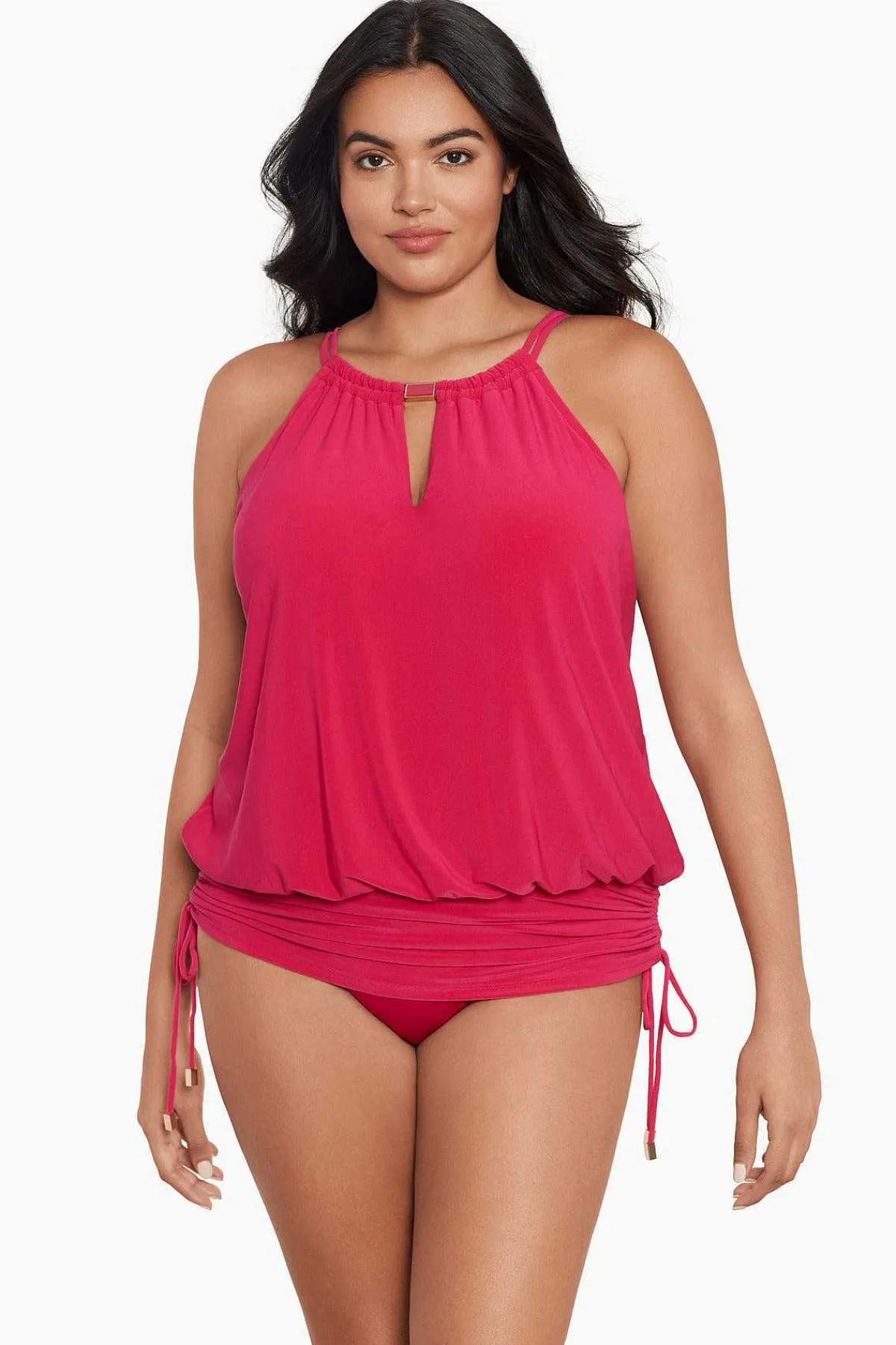 Vrouwen Miraclesuit Een Stuk|Plus Size Effen Susan Zwempak Uit Een Stuk