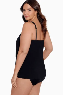 Vrouwen Miraclesuit Tankini-Topjes|Plus Size Illusionisten Mirage Tankinitop Met Beugel