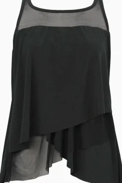 Vrouwen Miraclesuit Tankini-Topjes|Plus Size Illusionisten Mirage Tankinitop Met Beugel