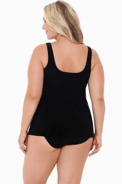 Vrouwen Miraclesuit Tankini-Topjes|Plus Size Illusionisten Ursula Tankinitop Met Beugel