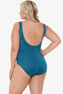Vrouwen Miraclesuit Een Stuk|Plus Size Must Haves Escape-Badpak Uit Een Stuk