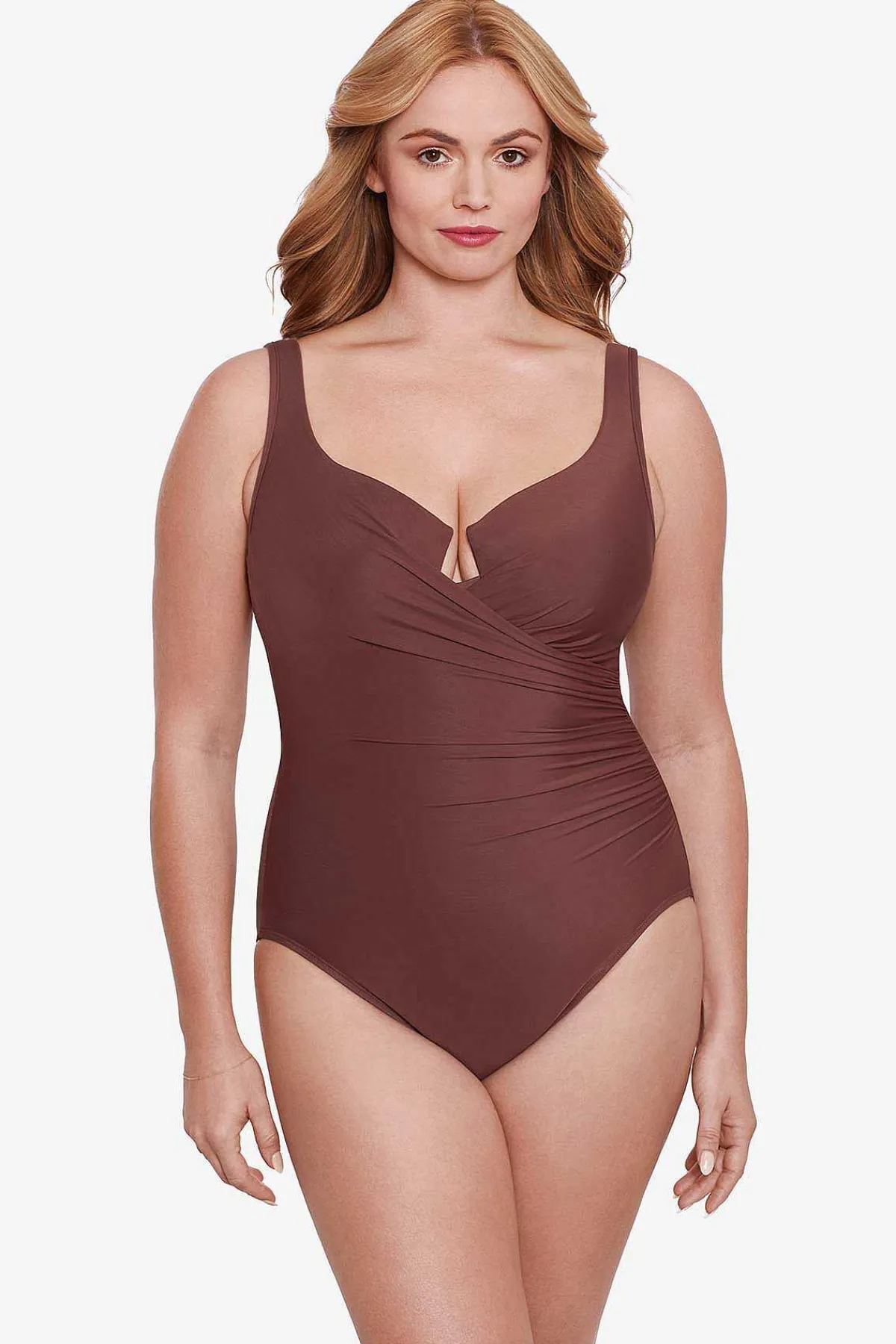 Vrouwen Miraclesuit Een Stuk|Plus Size Must Haves Escape-Badpak Uit Een Stuk