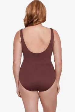 Vrouwen Miraclesuit Een Stuk|Plus Size Must Haves Escape-Badpak Uit Een Stuk