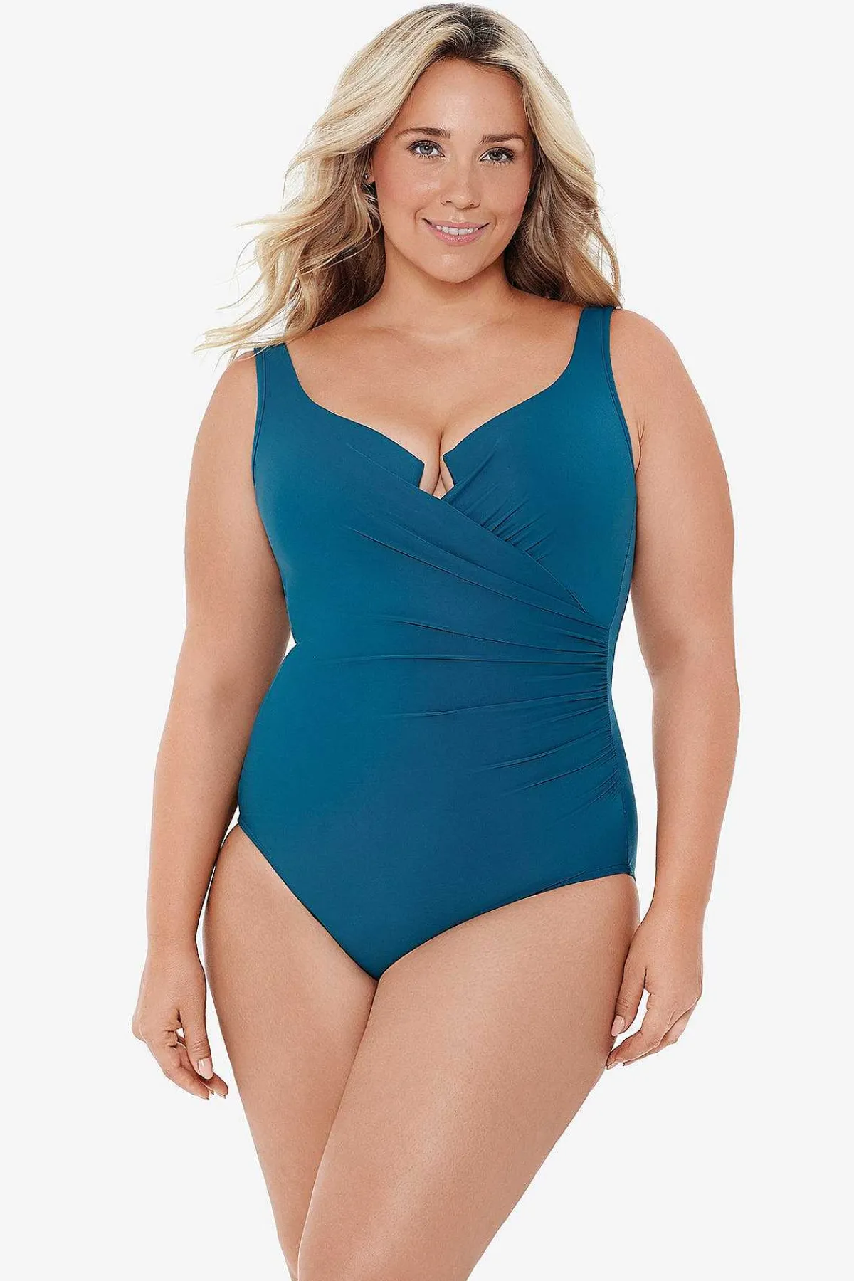 Vrouwen Miraclesuit Een Stuk|Plus Size Must Haves Escape-Badpak Uit Een Stuk