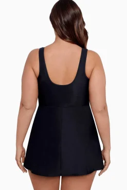 Vrouwen Miraclesuit Zwemjurk|Plus Size Must Haves Marais Zwemjurk Uit Een Stuk