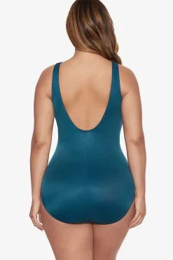 Vrouwen Miraclesuit Een Stuk|Plus Size Musthaves Oceanus Zwempak Uit Een Stuk