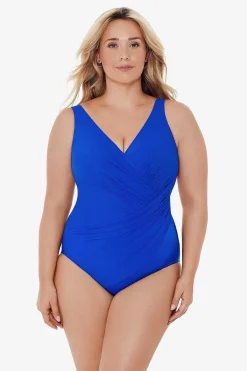 Vrouwen Miraclesuit Een Stuk|Plus Size Musthaves Oceanus Zwempak Uit Een Stuk