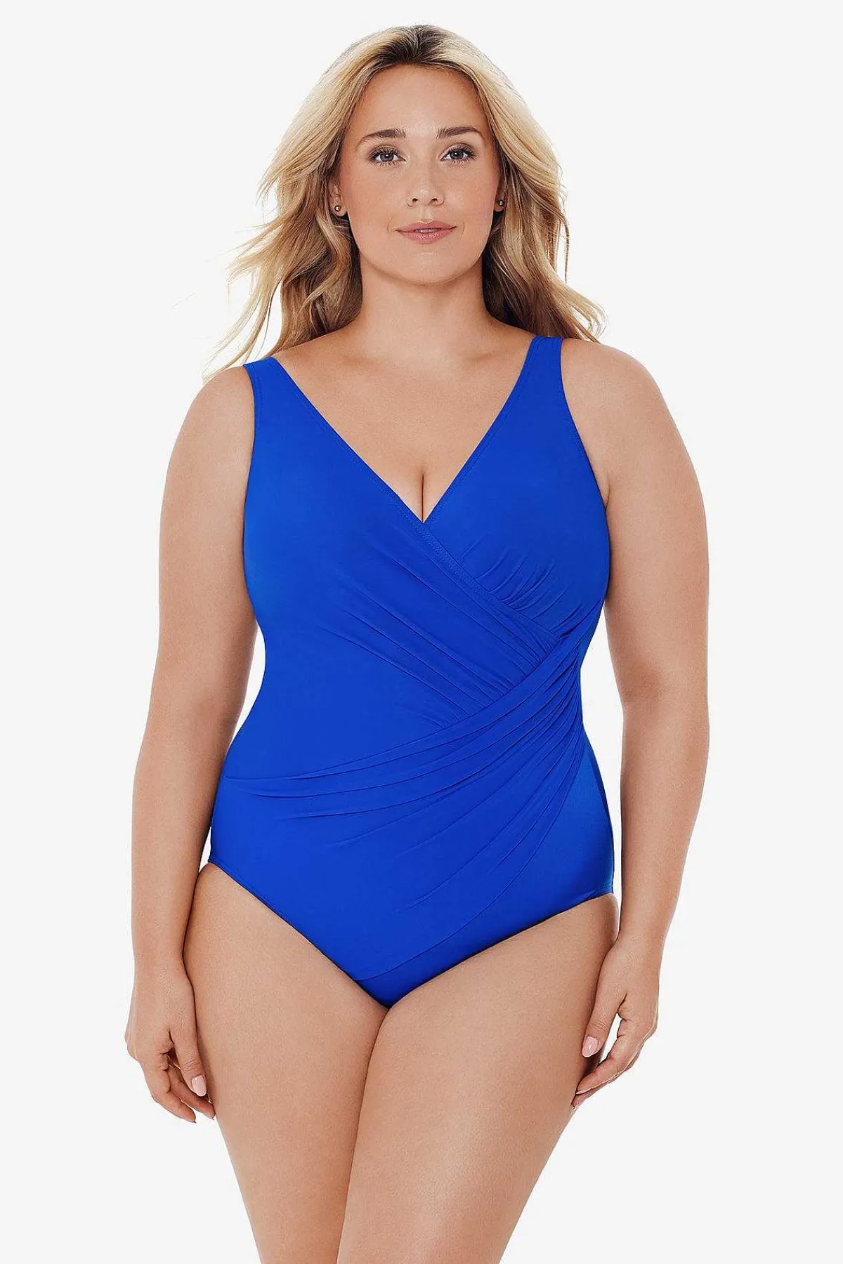 Vrouwen Miraclesuit Een Stuk|Plus Size Musthaves Oceanus Zwempak Uit Een Stuk