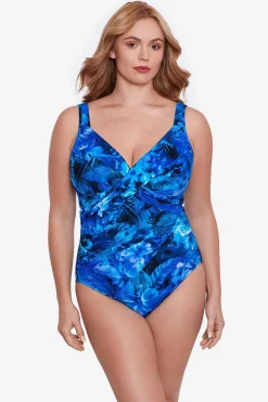 Vrouwen Miraclesuit Een Stuk|Plus Size Sous Marine Revele Badpak Uit Een Stuk