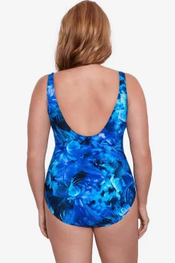Vrouwen Miraclesuit Een Stuk|Plus Size Sous Marine Revele Badpak Uit Een Stuk