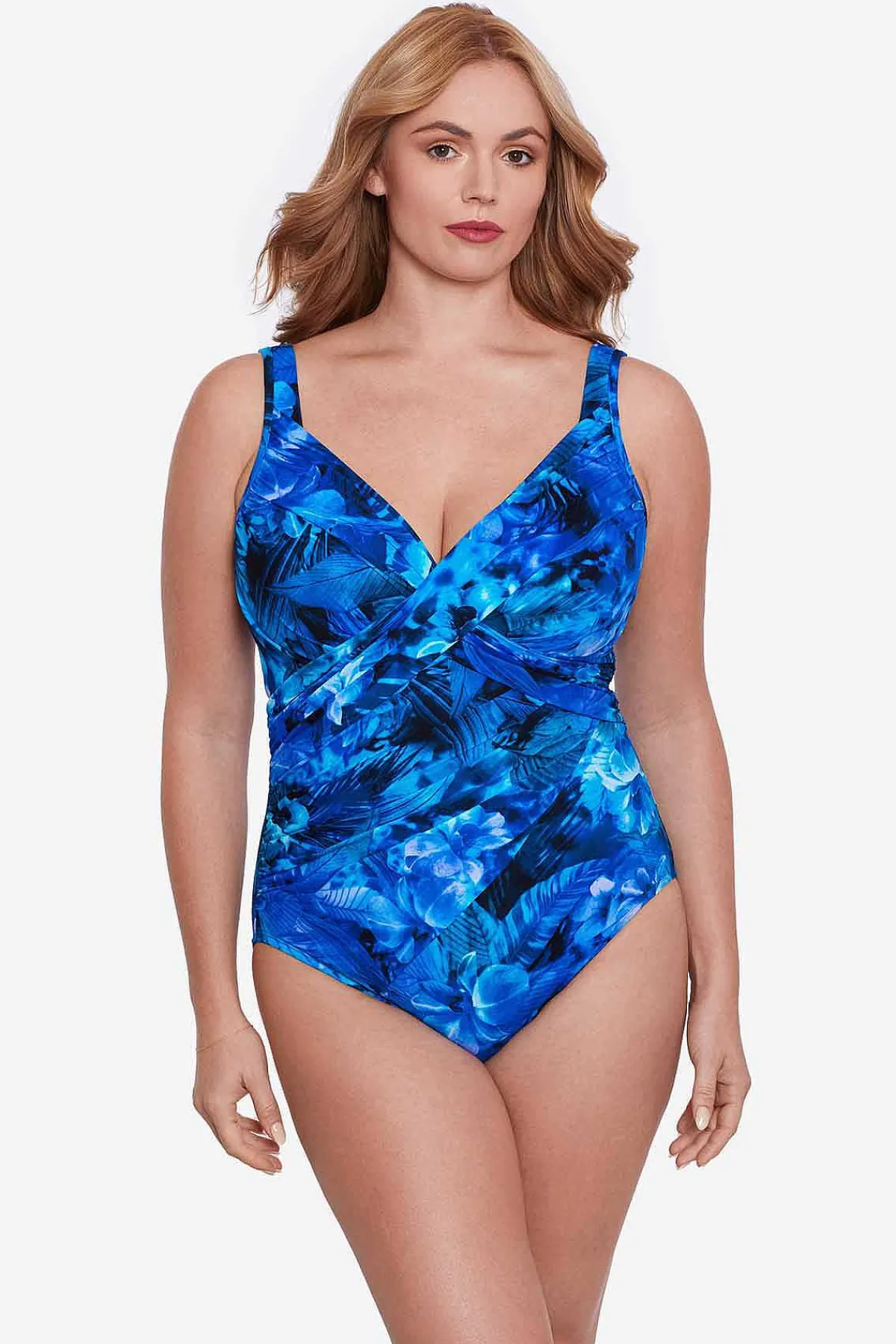Vrouwen Miraclesuit Een Stuk|Plus Size Sous Marine Revele Badpak Uit Een Stuk