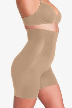 Vrouwen Miraclesuit Taillevormer|Plus-Maat Matige Controle Hi-Taille Dij Slanker