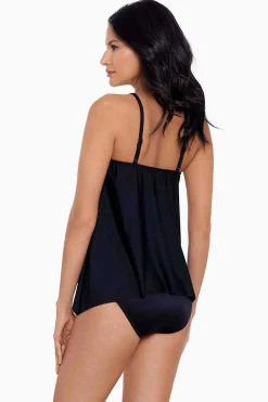 Vrouwen Miraclesuit Tankini-Topjes|Precioso Peephole Tankinitop Dd-Cup