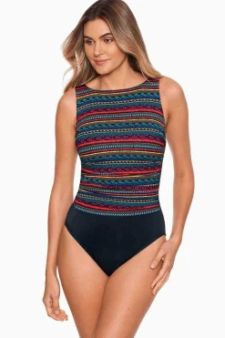Vrouwen Miraclesuit Een Stuk|Raya De Sol Regatta Eendelig Badpak Dd-Cup
