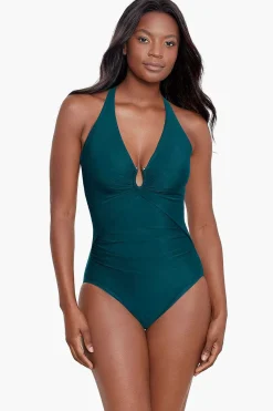 Vrouwen Miraclesuit Een Stuk|Razzle Dazzle Bling Badpak Uit Een Stuk
