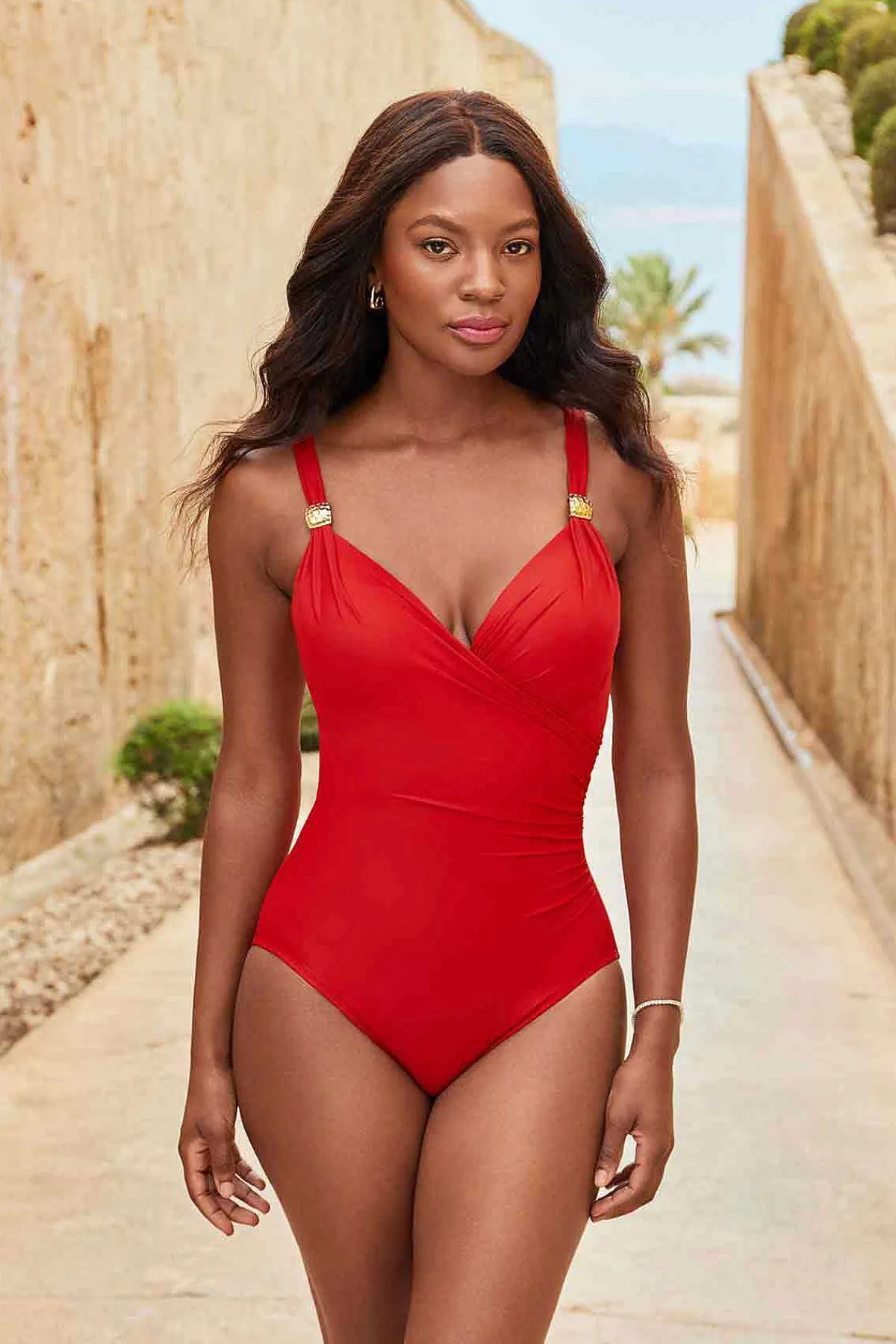 Vrouwen Miraclesuit Een Stuk|Razzle Dazzle Siren Zwempak Uit Een Stuk